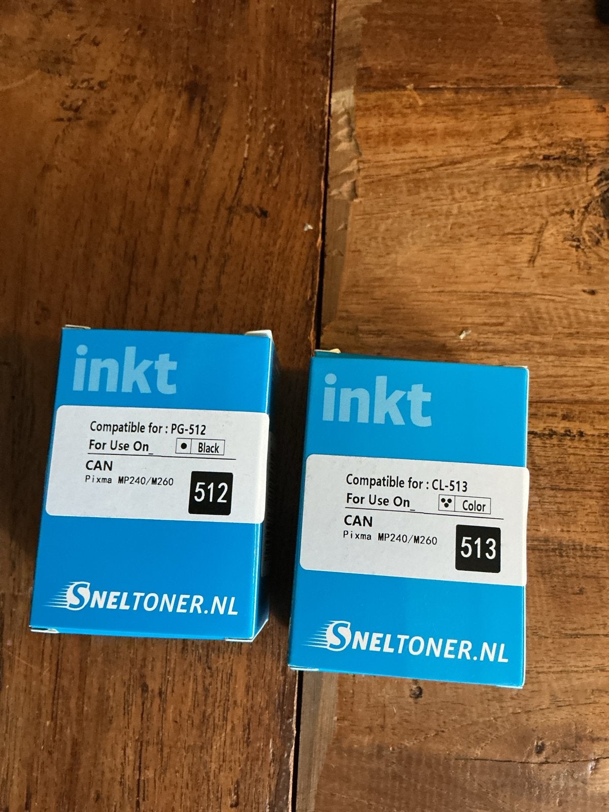 Sneltoner cartridges Canon Pixma PG-512 (4x) & CL-513 (3x), Computers en Software, Printers, Ophalen, Nieuw