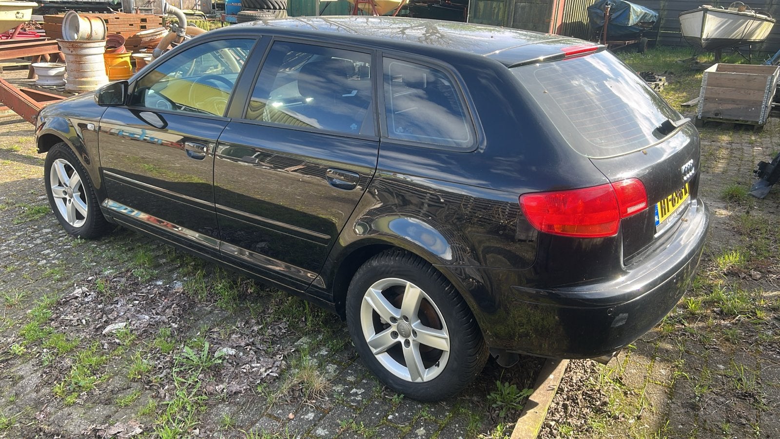 Audi A3 2.0 Sportback 110KW FSI AUT 2005 Zwart, Auto's, Audi, Particulier, A3, Benzine, D, Hatchback, Automaat, Geïmporteerd, Zwart