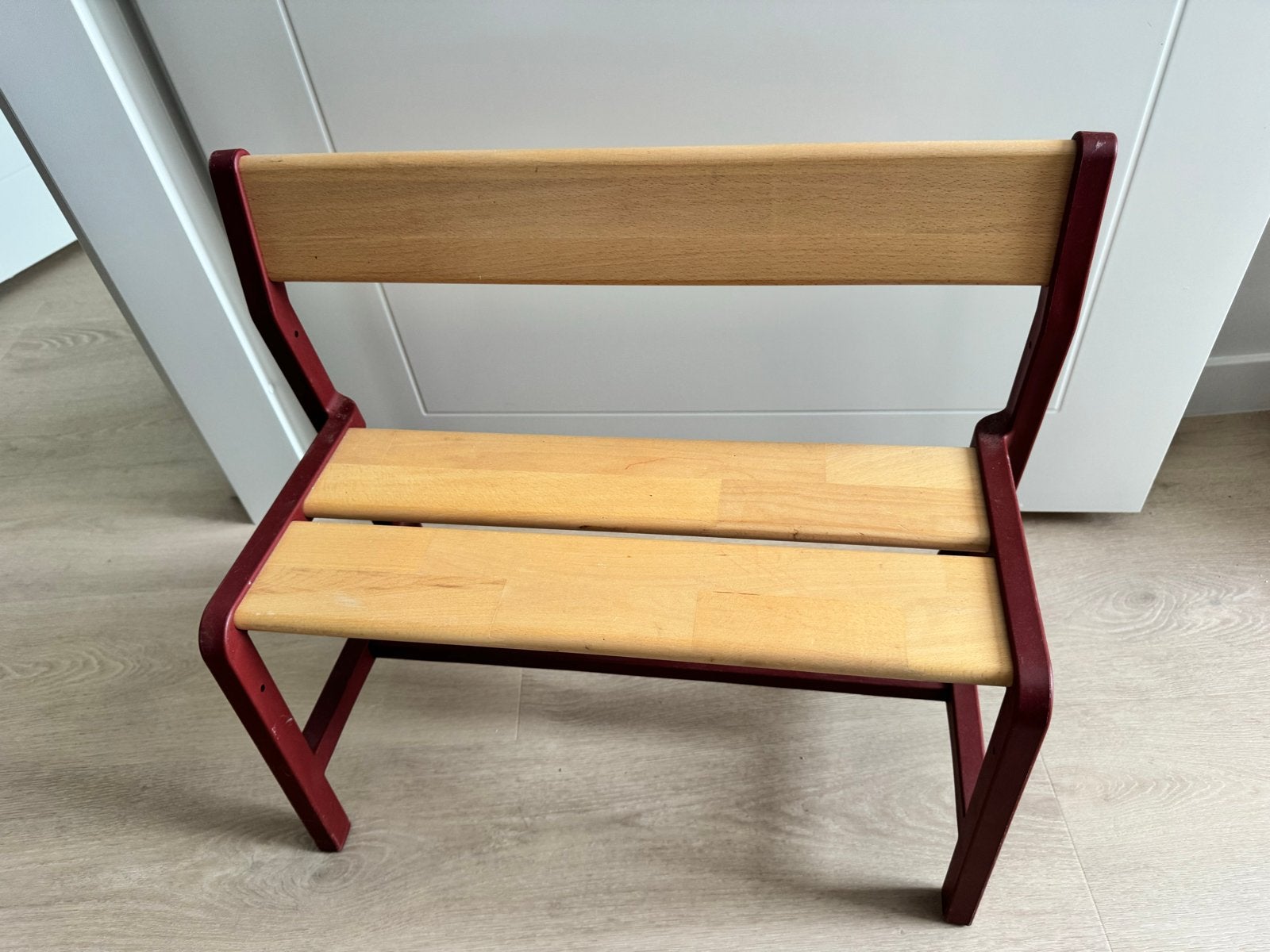 IKEA Kinderbankje - Rood met Hout Ypperlig, Ophalen, Gebruikt, Stoel(en)