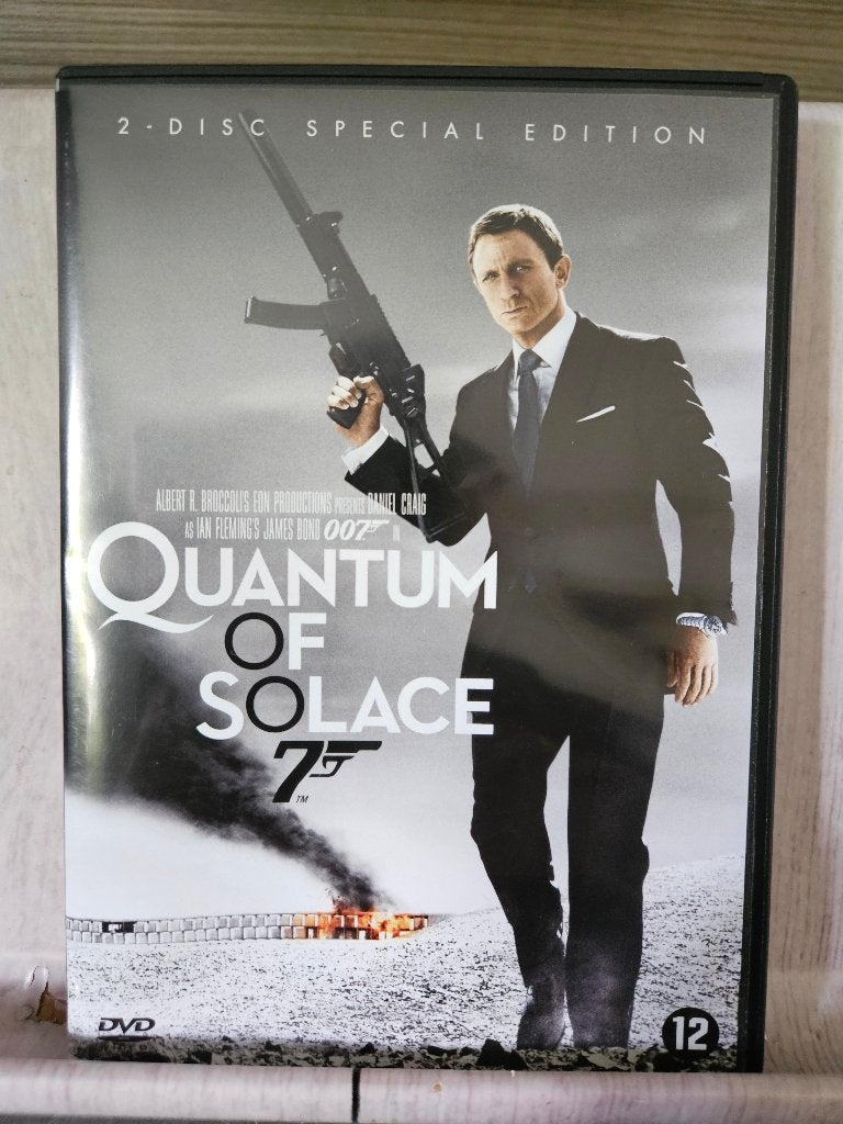 James Bond : Quantum of Solace (2008) Daniel Craig  2-Dvd, Cd's en Dvd's, Dvd's | Actie, Zo goed als nieuw, Actie, Vanaf 12 jaar