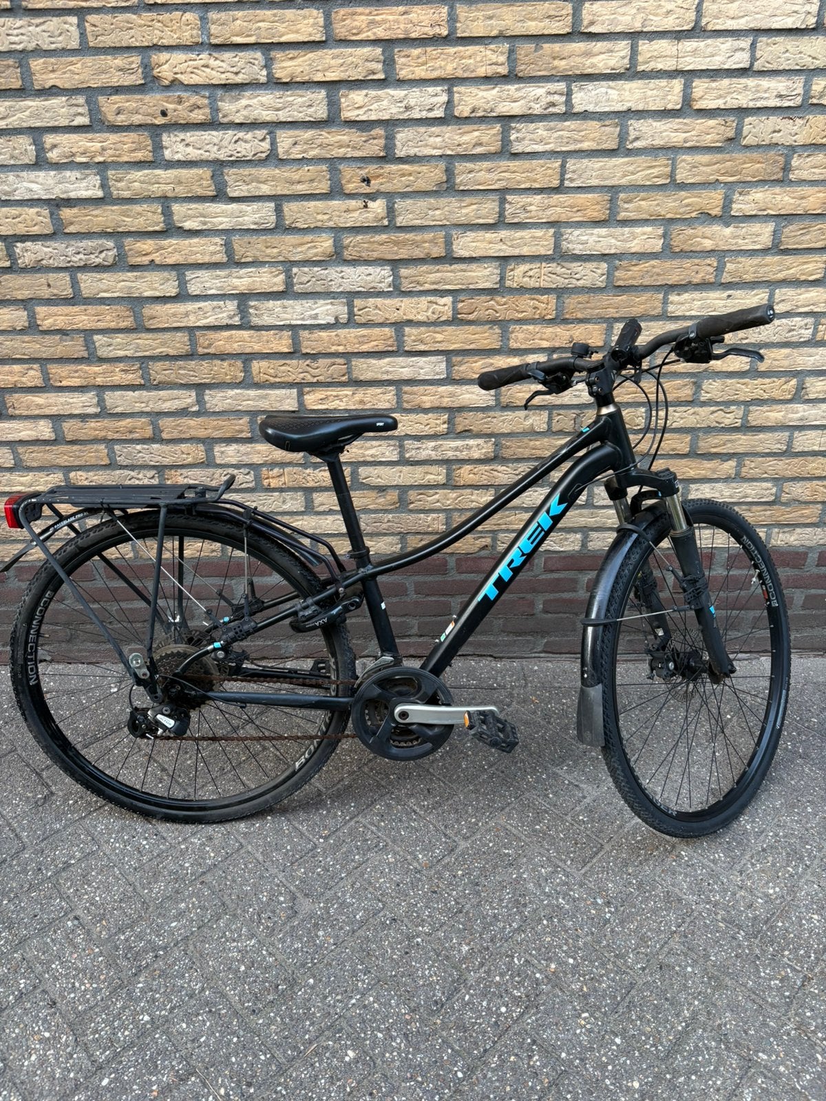 Dames fiets trek neko 1, 28 inch, Zo goed als nieuw, Meer dan 20 versnellingen, Schijfrem
