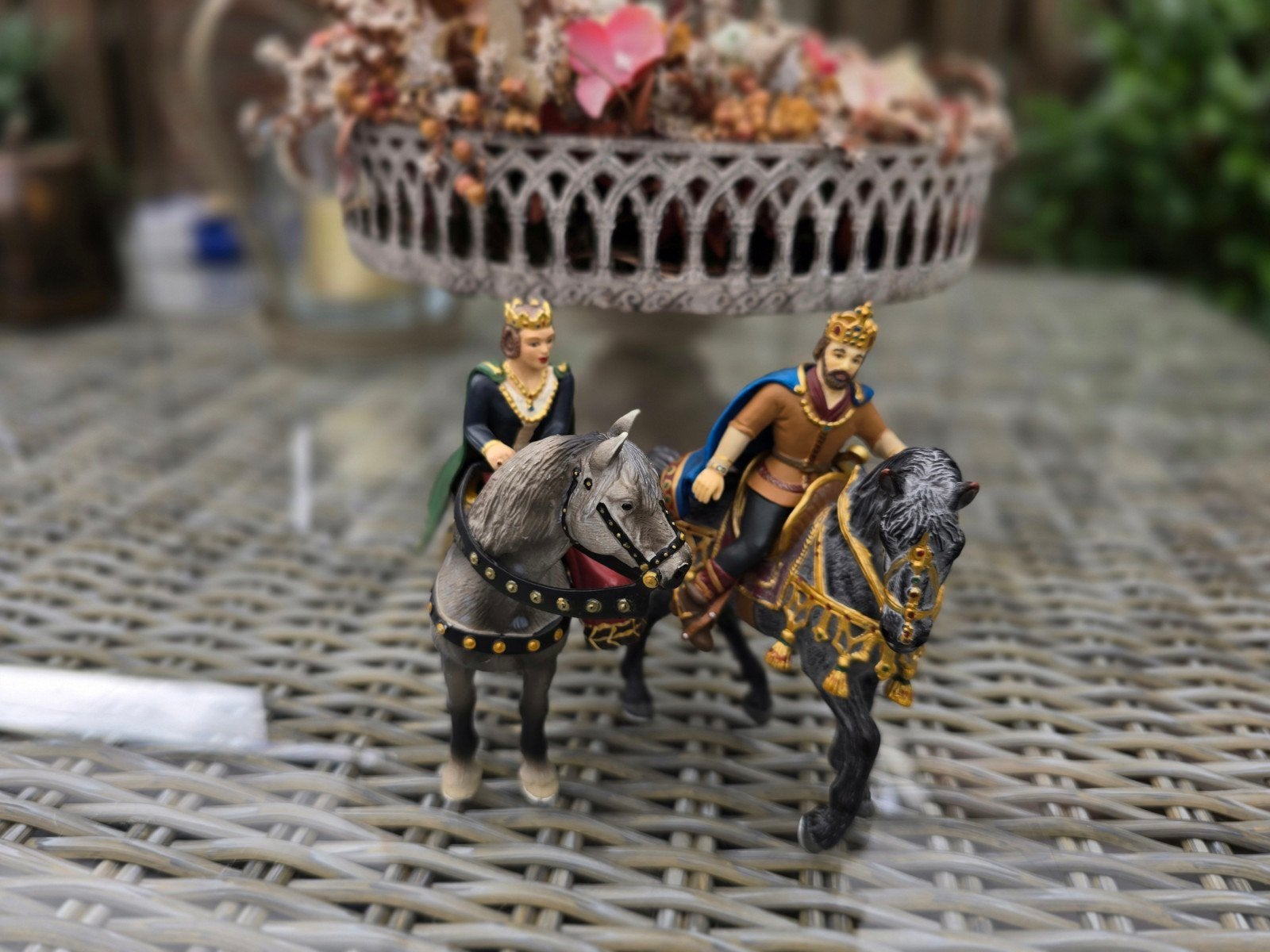 schleich paarden ridders, Ophalen of Verzenden, Zo goed als nieuw, Paard, Beeldje of Figuurtje