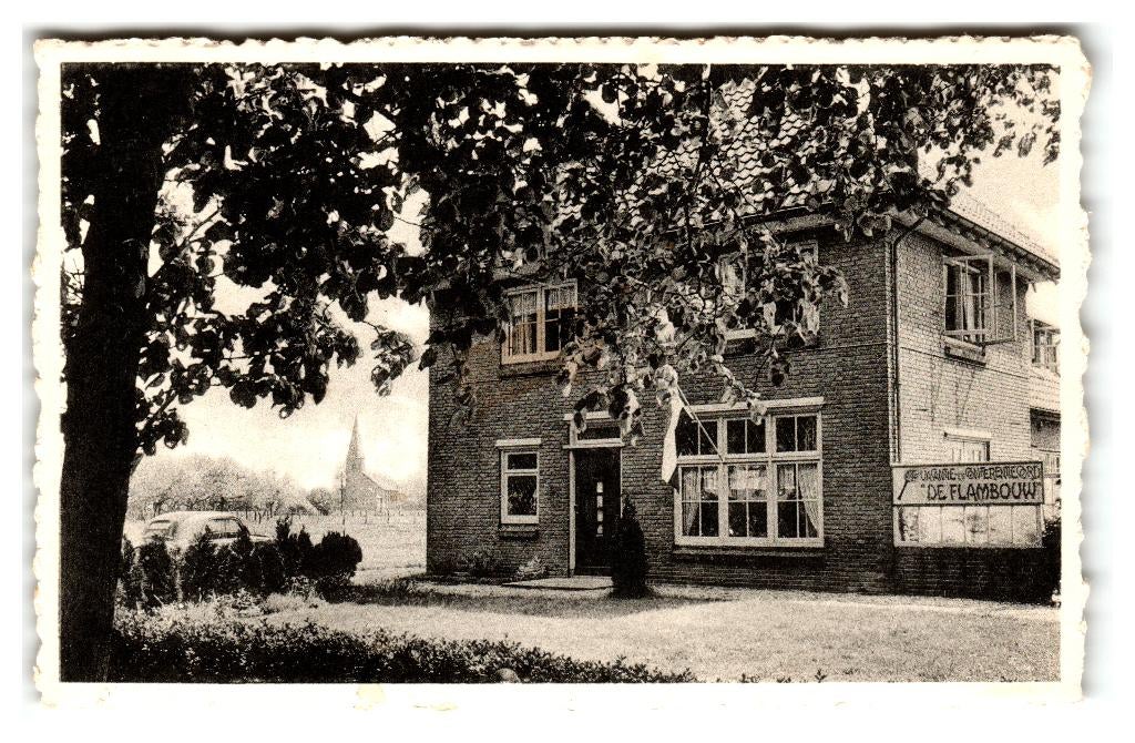 Voorthuizen, Vac. en Conf. oord "De Flambouw", Verzenden, 1940 tot 1960, Ongelopen, Gelderland