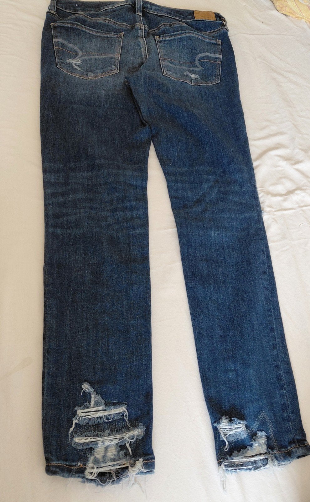 American Eagle Outfitters Jegging - Maat US 12/ L, American Eagle, Blauw, Overige jeansmaten, Ophalen of Verzenden