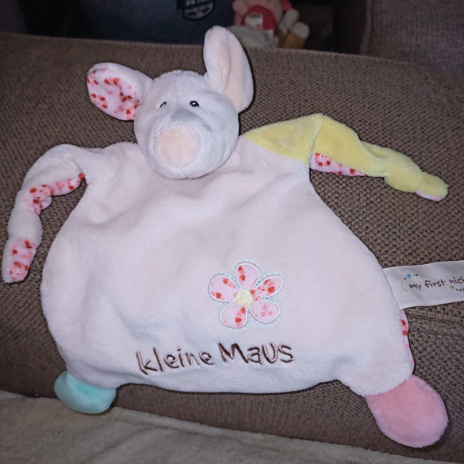 My first nici. Kleine maus. Muizen kroeldoek., NICI, Overige karakters, Ophalen of Verzenden, Zo goed als nieuw