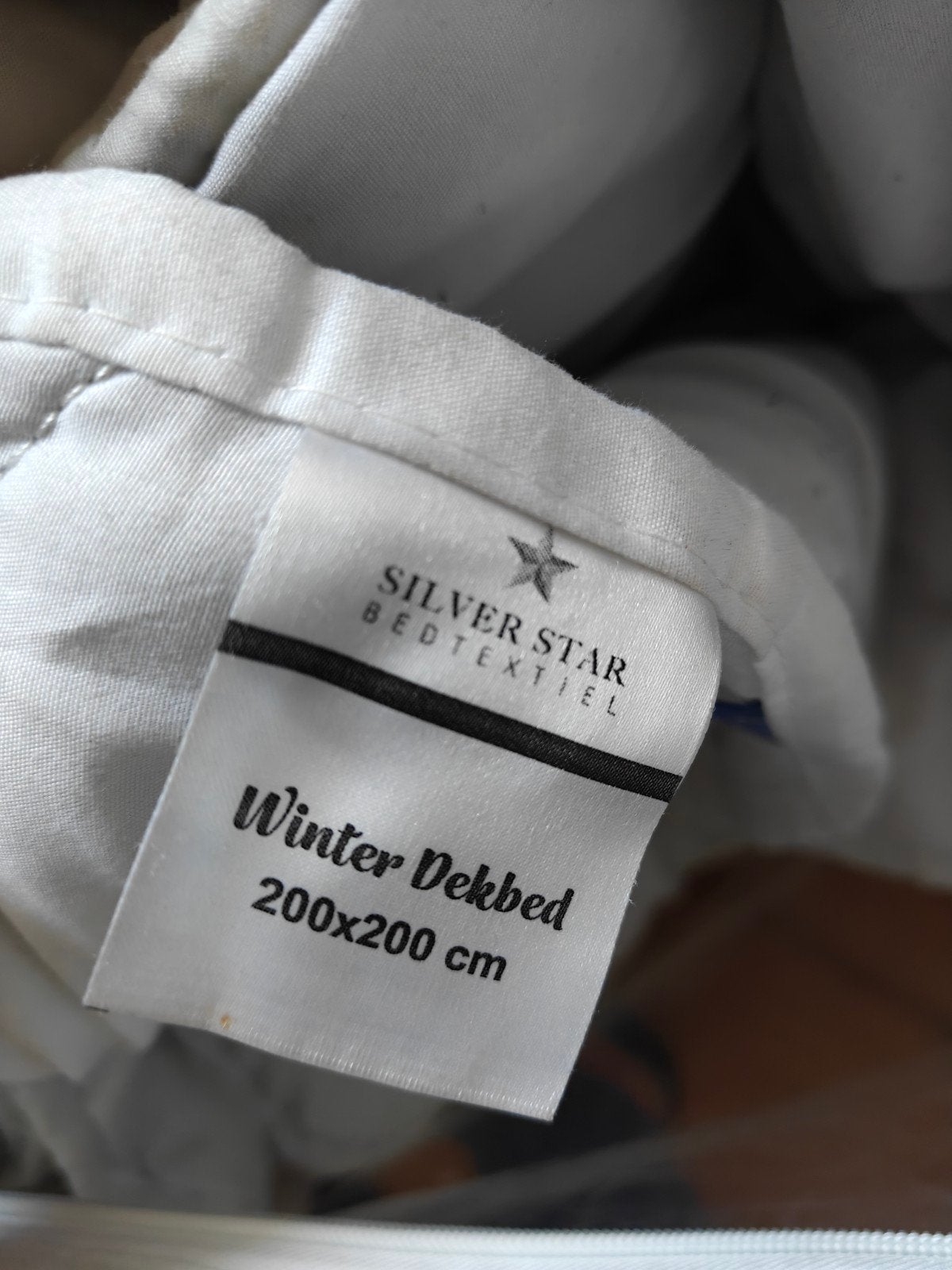 Silver Star Winter Dekbed 200x200 cm, Huis en Inrichting, Ophalen, Tweepersoons, Overige merken, Deken of Dekbed
