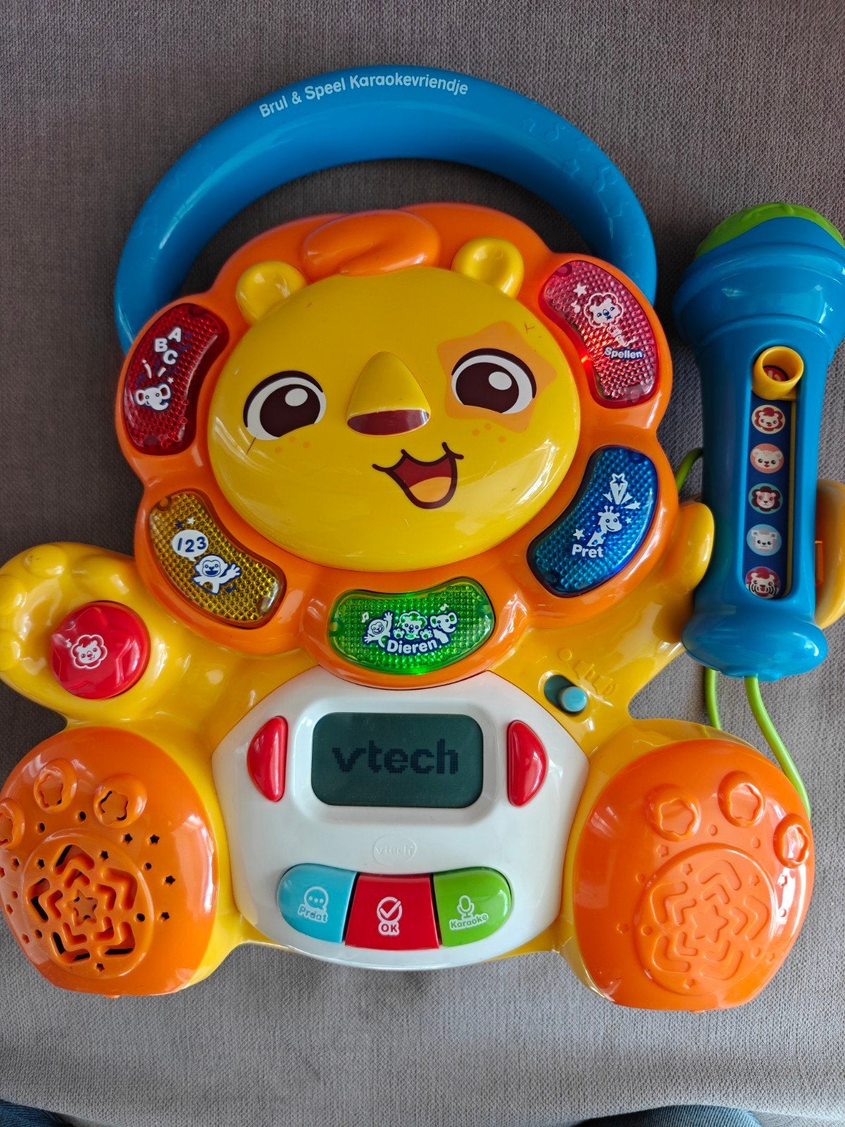VTech Brul & Speel Leeuw, Ophalen of Verzenden, Gebruikt, 6 maanden tot 2 jaar
