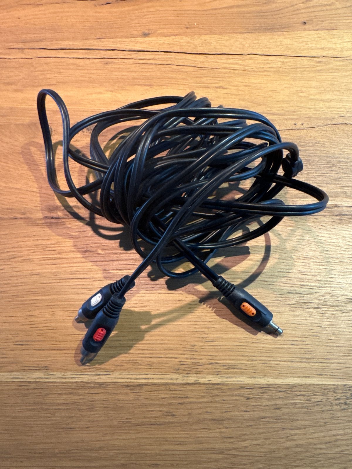 Audio kabel 5 meter - RCA naar 3.5mm jack, Ophalen of Verzenden, Gebruikt, 5 tot 10 meter, Overige kabels