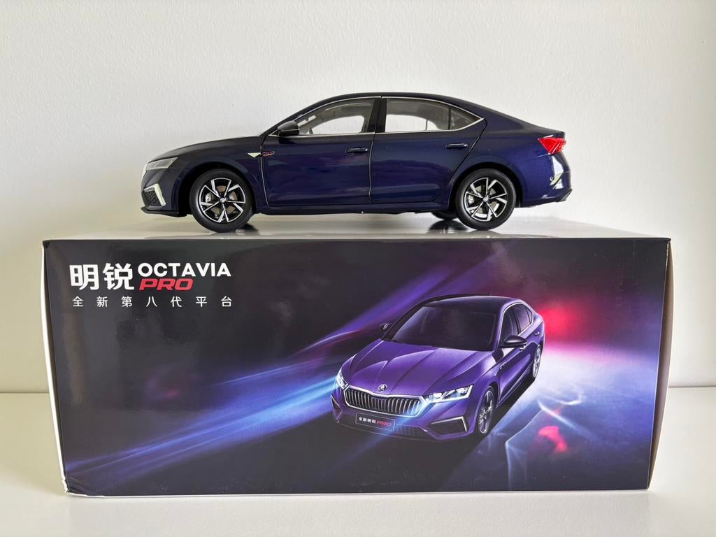 Skoda Octavia 1/18, Ophalen of Verzenden, Nieuw, Auto, Overige merken