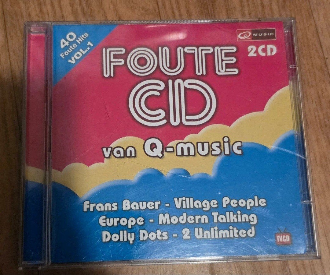 Foute Cd Van Q-Music Vol.1 Dubbel Cd, Ophalen of Verzenden, Zo goed als nieuw