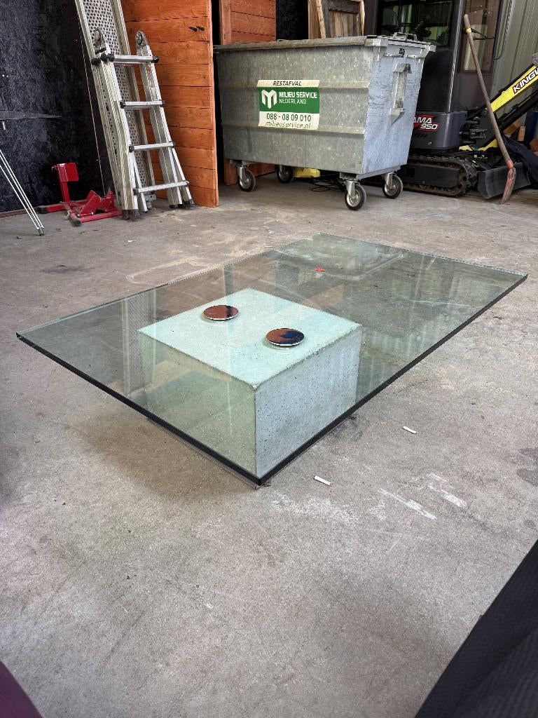Saporiti Sapo salon tafel Giorgio & Sergio Saporiti, Ophalen, 100 tot 150 cm, 50 tot 100 cm, Zo goed als nieuw