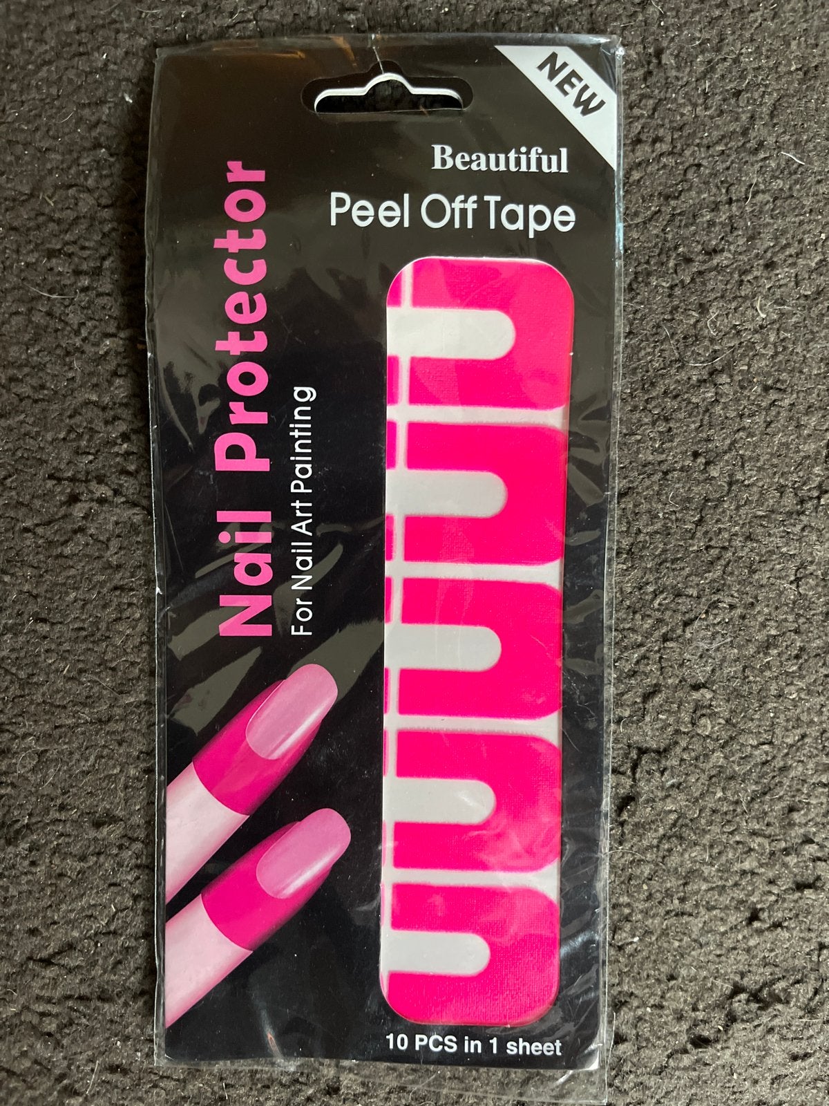 Nieuwe Nail Protector Peel Off Tape voor Nail Art, Ophalen, Nieuw, Gehele gezicht, Overige typen