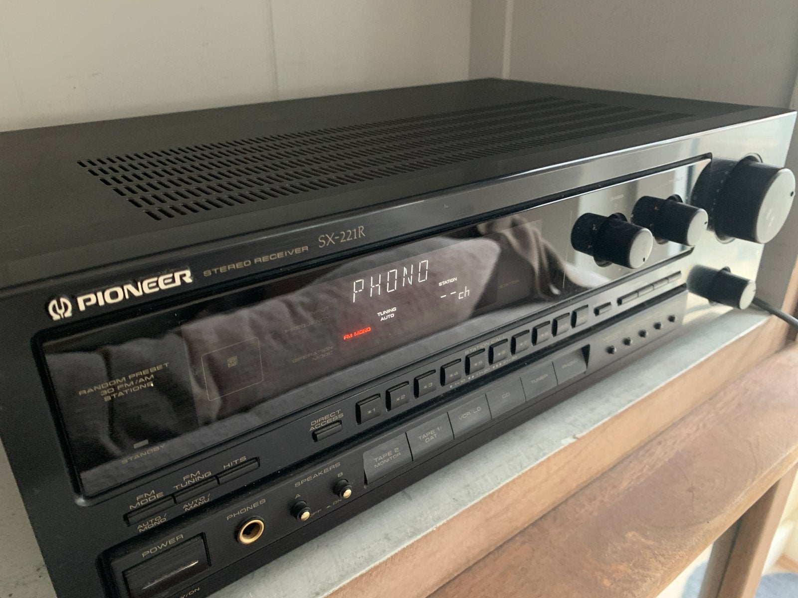 Pioneer SX-221R Stereo Receiver - Vintage Audio, Gebruikt, Ophalen of Verzenden, Pioneer, 120 watt of meer