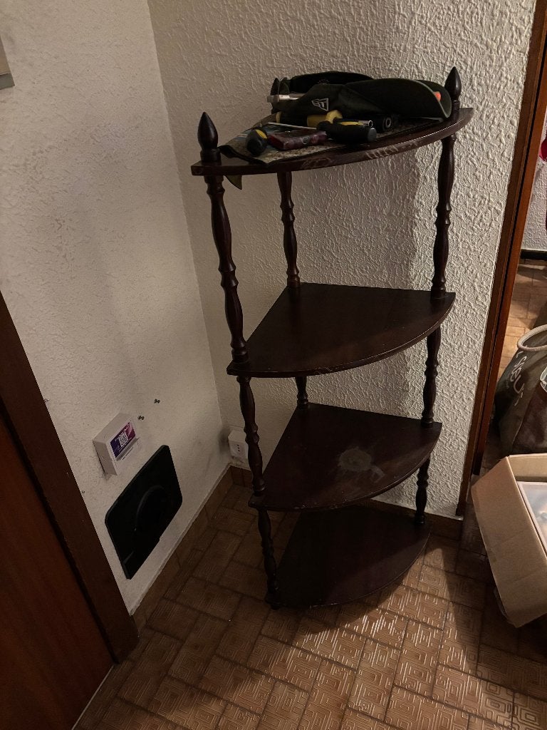 hoekkast / hoekschap, Ophalen, Gebruikt
