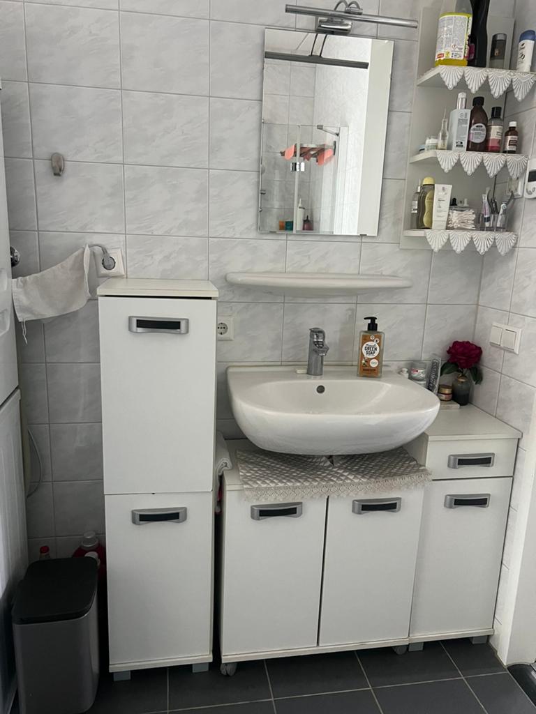 Wasbak, Huis en Inrichting, Badkamer | Badkamermeubels, Zo goed als nieuw, Minder dan 100 cm, Wasbak of Wastafel, 25 tot 50 cm