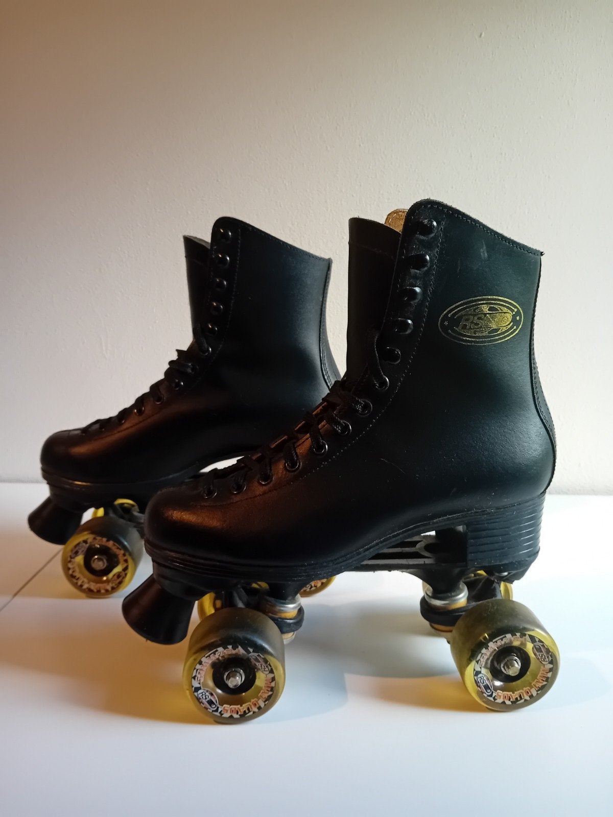 RSI rolschaatsen | zwart leer | maat 38, Overige typen, Ophalen of Verzenden, Zo goed als nieuw, Dames