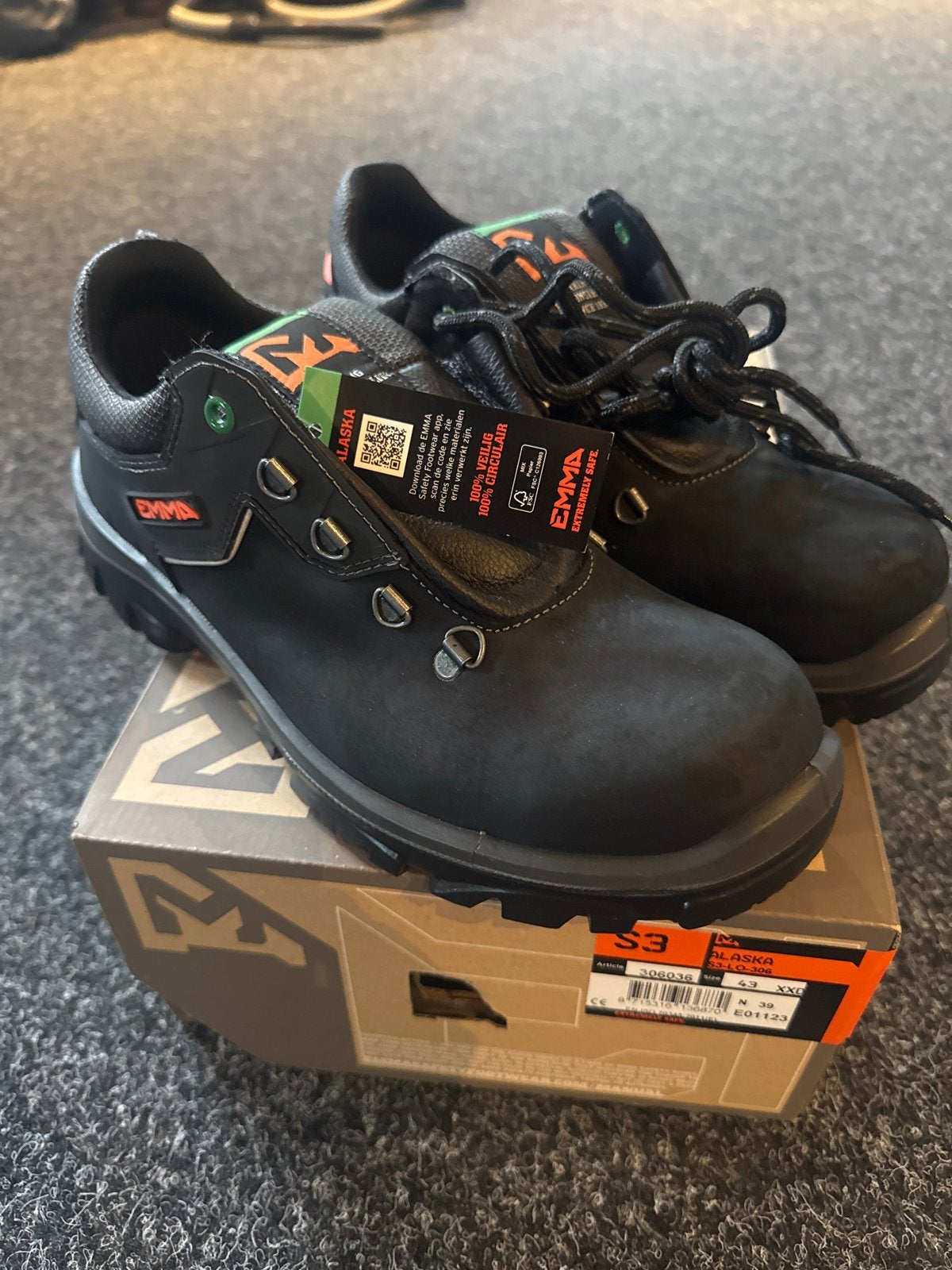 Nieuwe Emma Alaska S3 Veiligheidsschoenen Maat 43, Ophalen of Verzenden, Nieuw