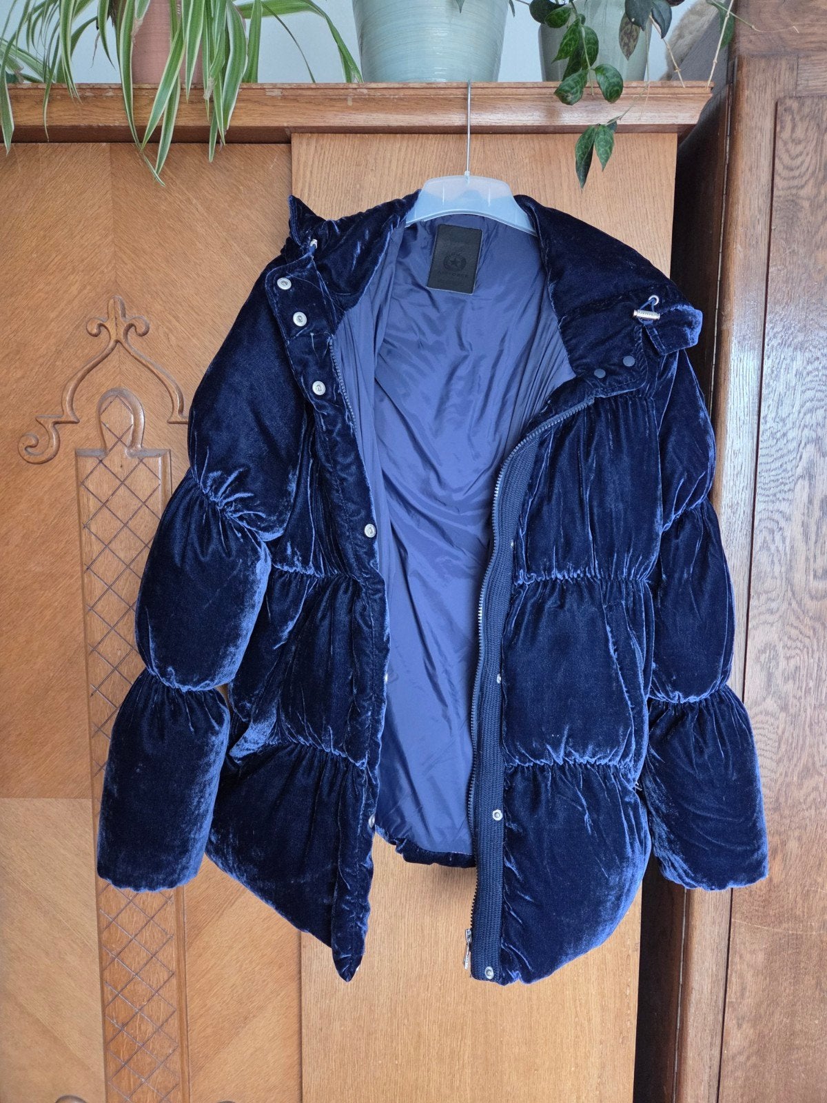 winterjas Airforce, Airforce, Blauw, Maat 42/44 (L), Ophalen of Verzenden
