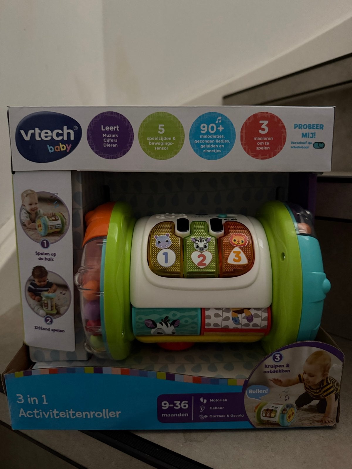 VTech Baby 3-in-1 Activiteitenroller - Nieuw in doos, Ophalen, Nieuw, Overige typen, Met geluid