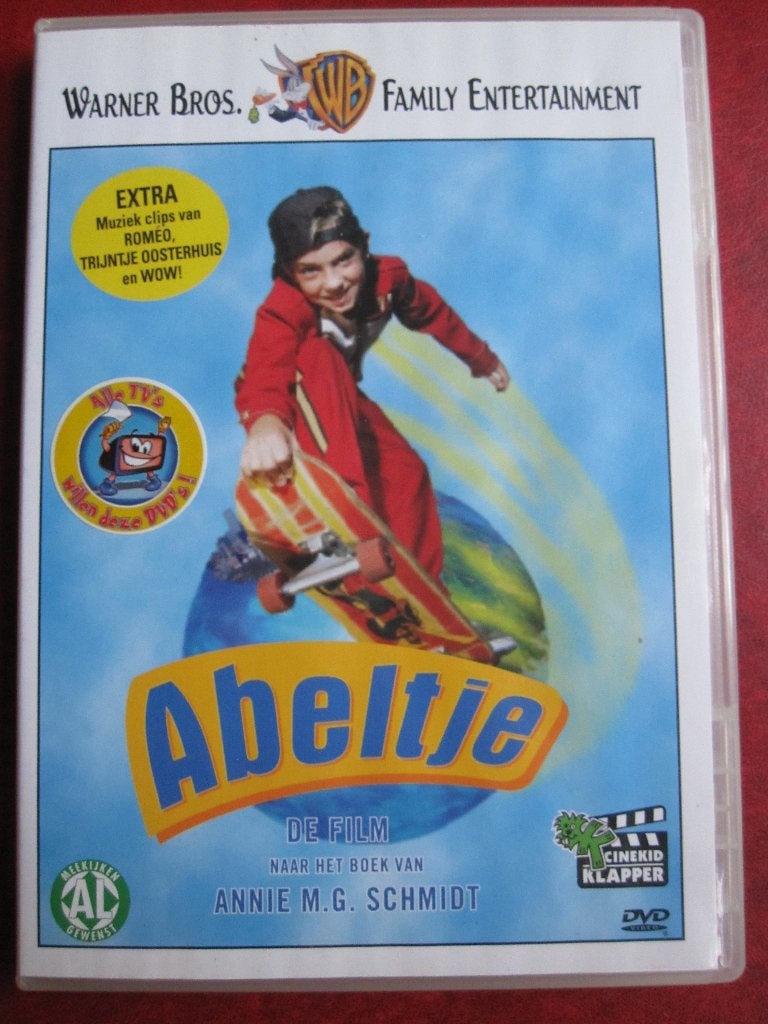 Abeltje (1998), Cd's en Dvd's, Dvd's | Kinderen en Jeugd, Avontuur, Alle leeftijden, Zo goed als nieuw, Nederlands