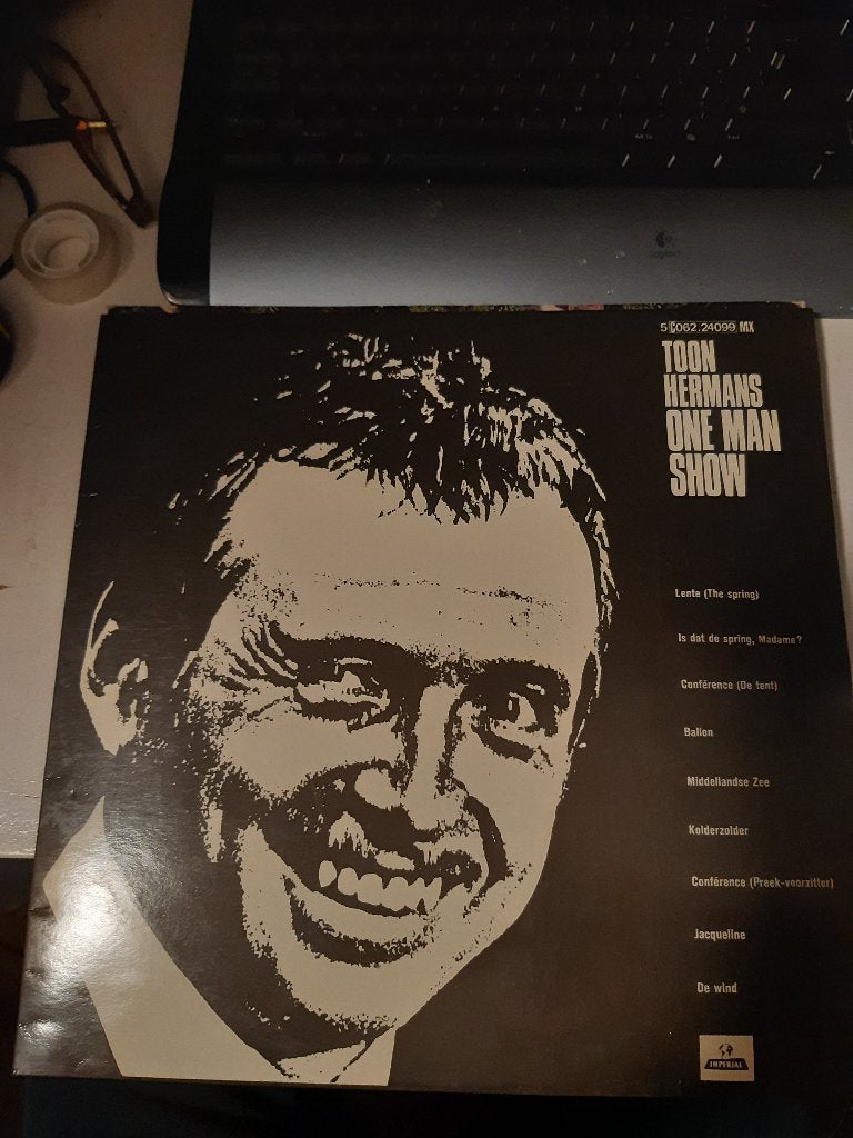 lp Toon Hermans one man show (Z194-206), Cd's en Dvd's, Vinyl | Nederlandstalig, Ophalen of Verzenden, Zo goed als nieuw, 12 inch