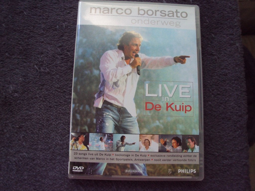 Marco Borsato - Onderweg (Live in de Kuip), Alle leeftijden, Ophalen of Verzenden, Zo goed als nieuw, Concert