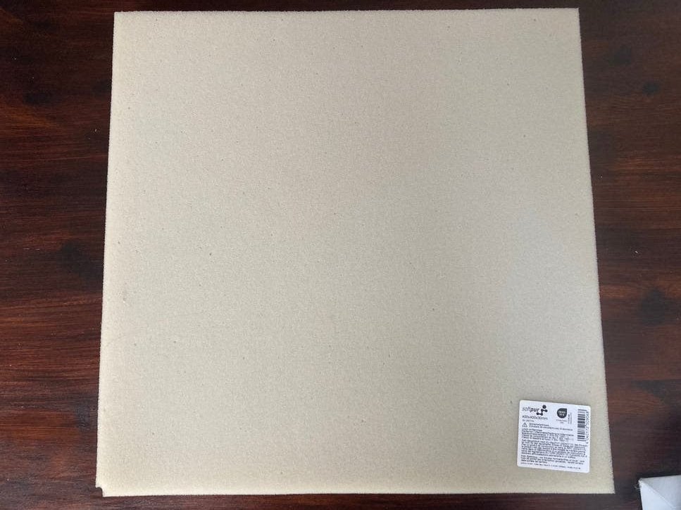 Schuimrubber 40x40cm, Ophalen of Verzenden, Nieuw