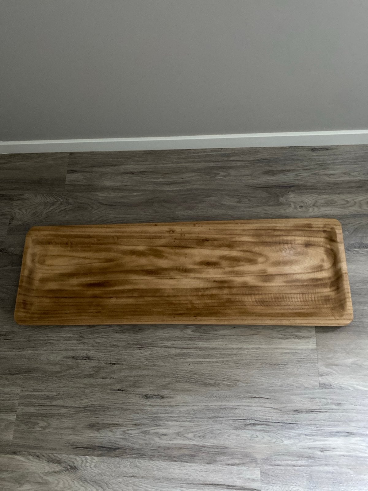 Decoratieve houten serveerplank/decoratie plank, Ophalen, Gebruikt, Hout, Snij-/serveerplank