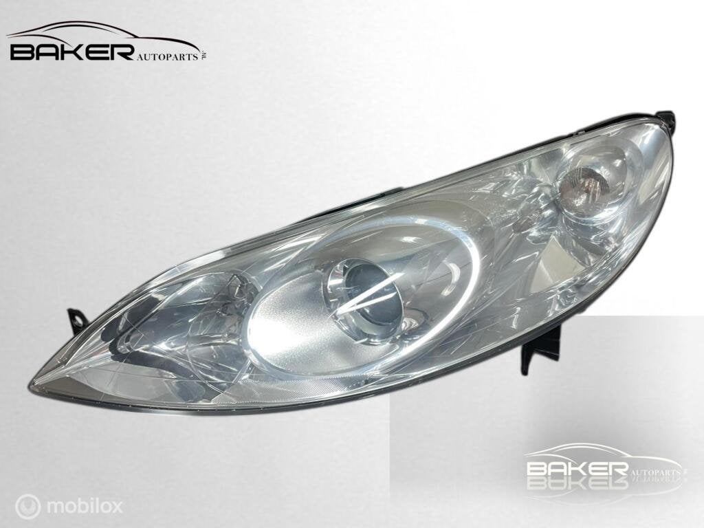 Koplamp links Peugeot 407 ('04-'10) 0301213271, Gebruikt, Ophalen of Verzenden, Peugeot