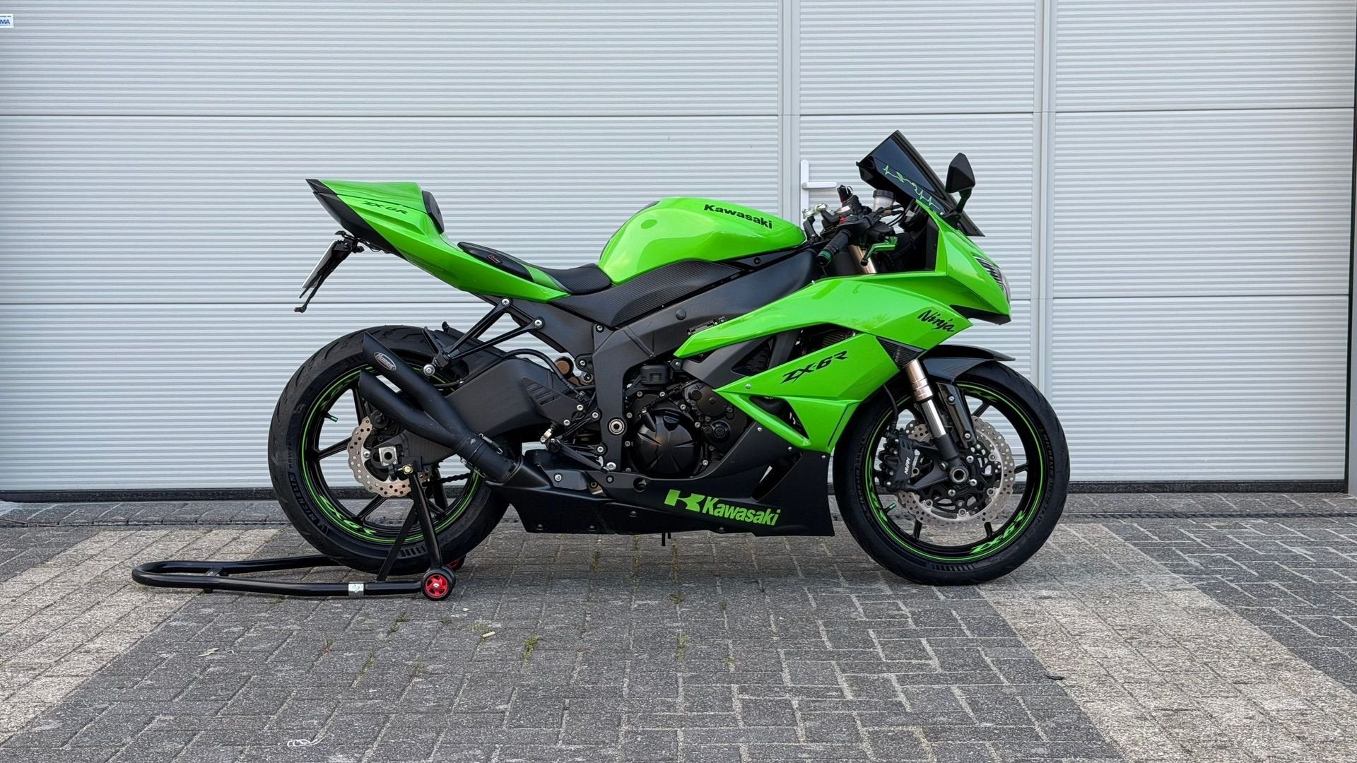 KAWASAKI ZX-6R | ZX600R | Hurric | Groen | 35kw, Motoren, Motoren | Kawasaki, 4 cilinders, Bedrijf, Onbekend, Onbekend