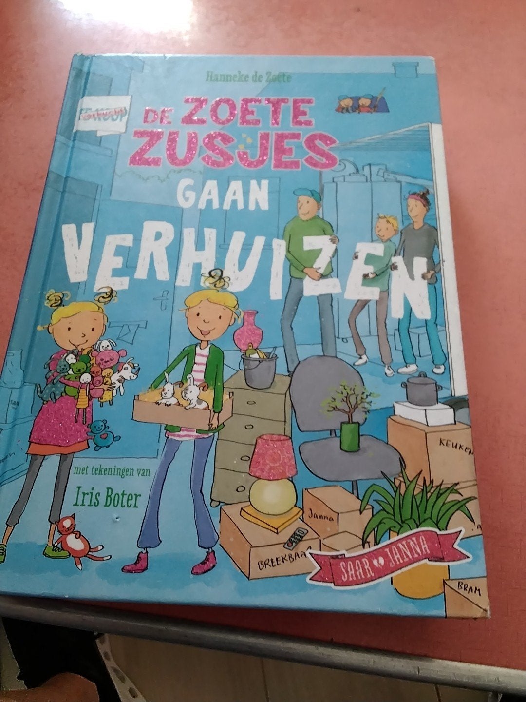 hanneke de zoete de zoete zusjes  gaan verhuizen € 10, Ophalen of Verzenden, Zo goed als nieuw, Fictie algemeen