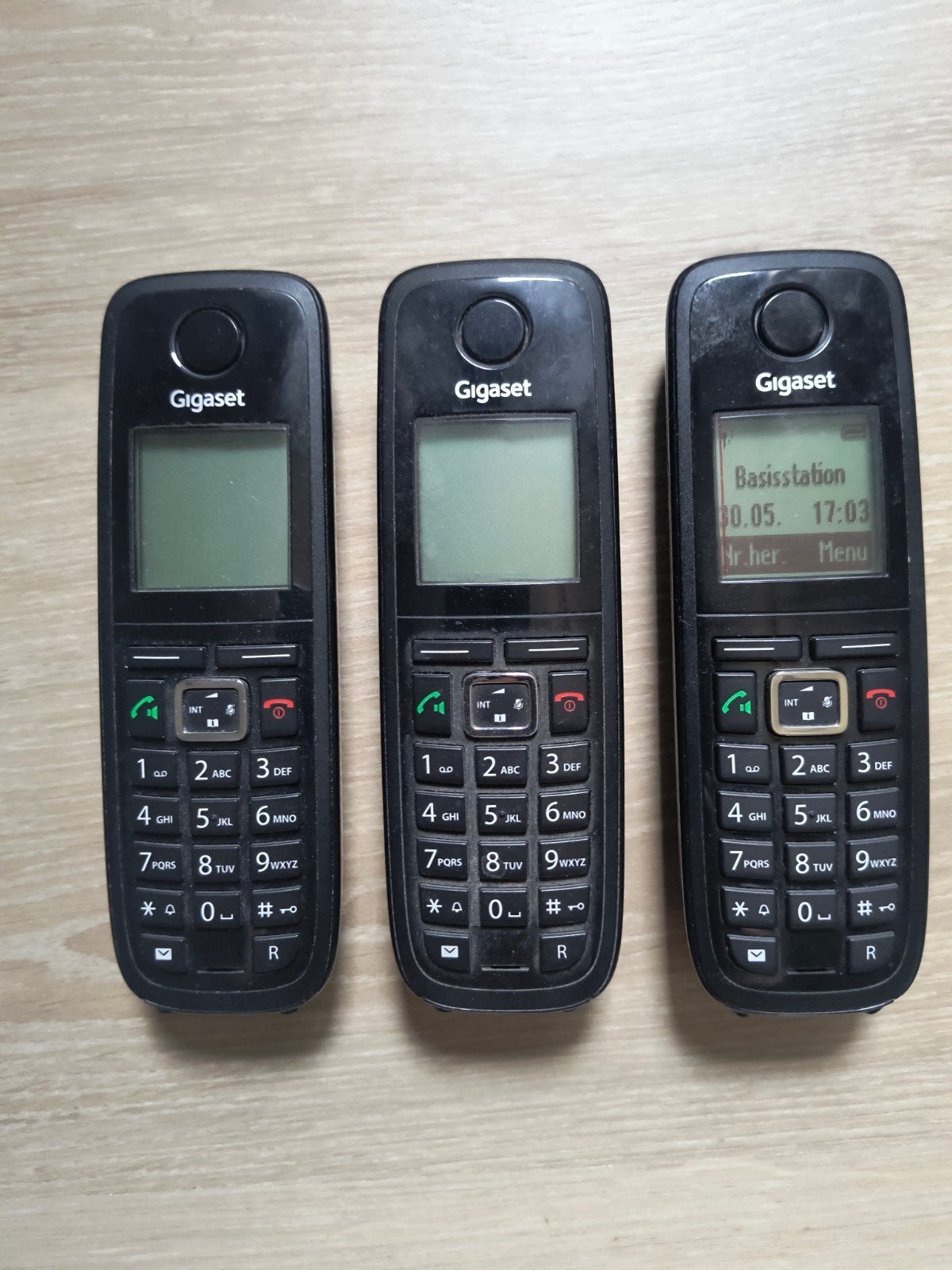 Gigaset A510a Trio Telefoonset - Draadloos met Antwoordapp., Ophalen of Verzenden, Gebruikt, 3 handsets