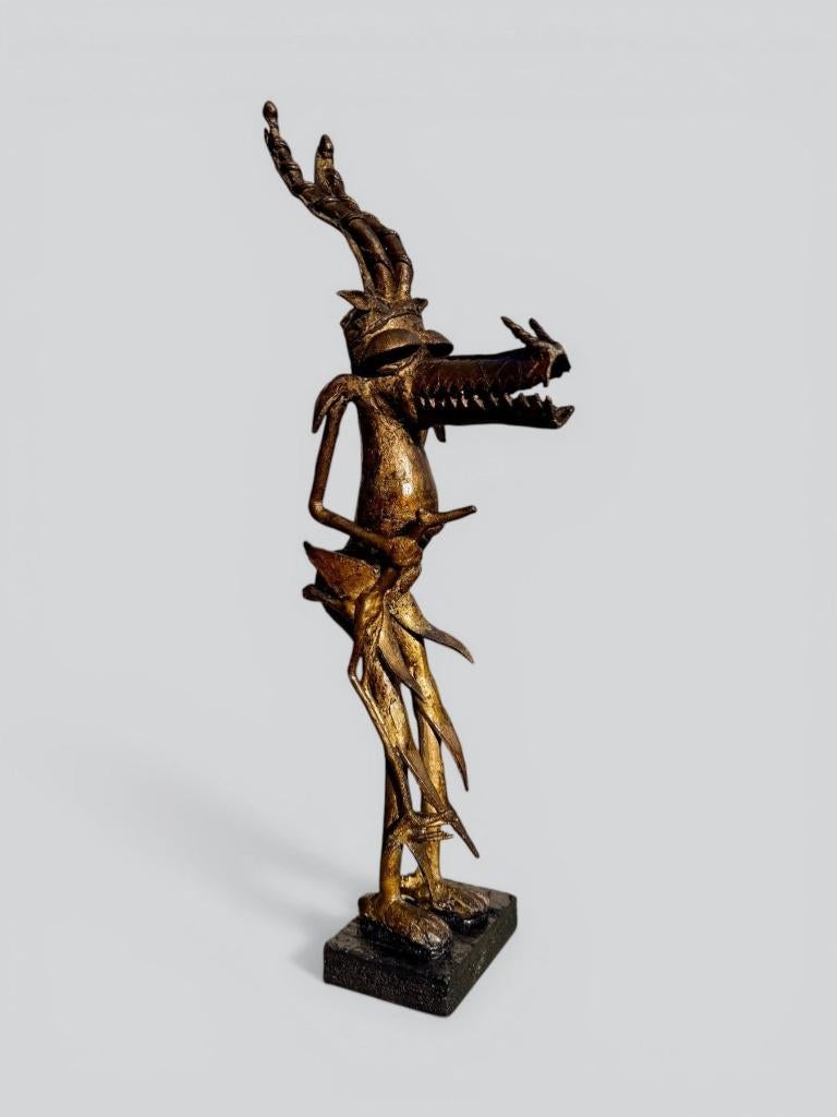 Ashanti “Devil” - sculptuur - Akan - Ghana, Ophalen of Verzenden