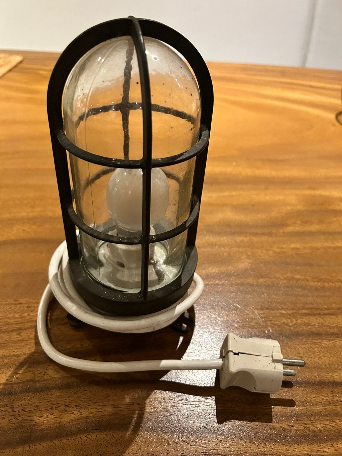 Oude Scheepslamp koper, Verzamelen, Ophalen of Verzenden, Gebruikt, Motorboot of Zeilboot, Gebruiksvoorwerp