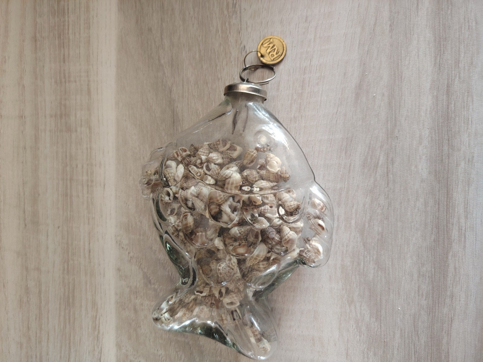 Riviera Maison hangers set, Beige, Ophalen of Verzenden, Glas, Landelijk