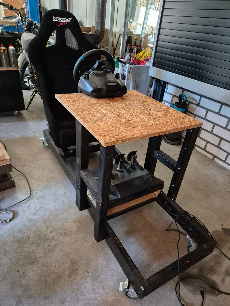 Complete Racing Simrig – Direct Klaar voor Gebruik, Ophalen, 1 speler, Zo goed als nieuw, Vanaf 7 jaar