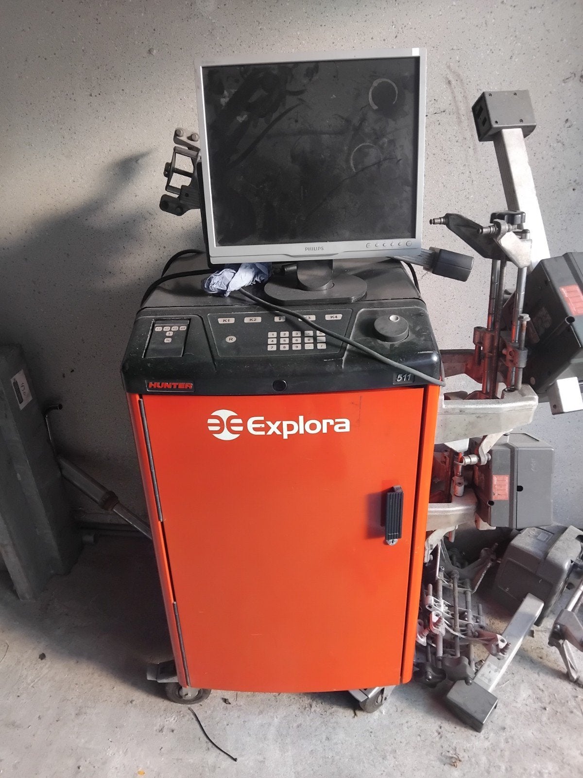 Hunter Explora 511 Uitlijnmachine met DSP 250 sensoren, Ophalen of Verzenden