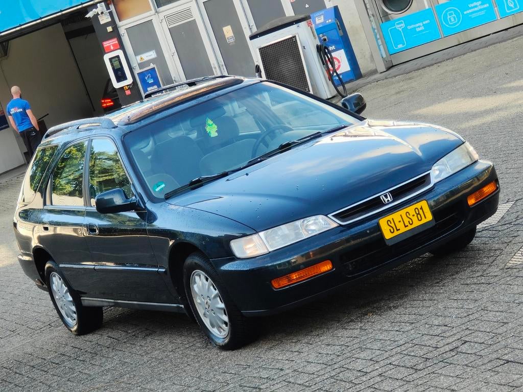 1997 CE1 Honda Accord Aerodeck 2.2 EX, Auto's, Beige, 4 cilinders, 150 pk, Metallic lak