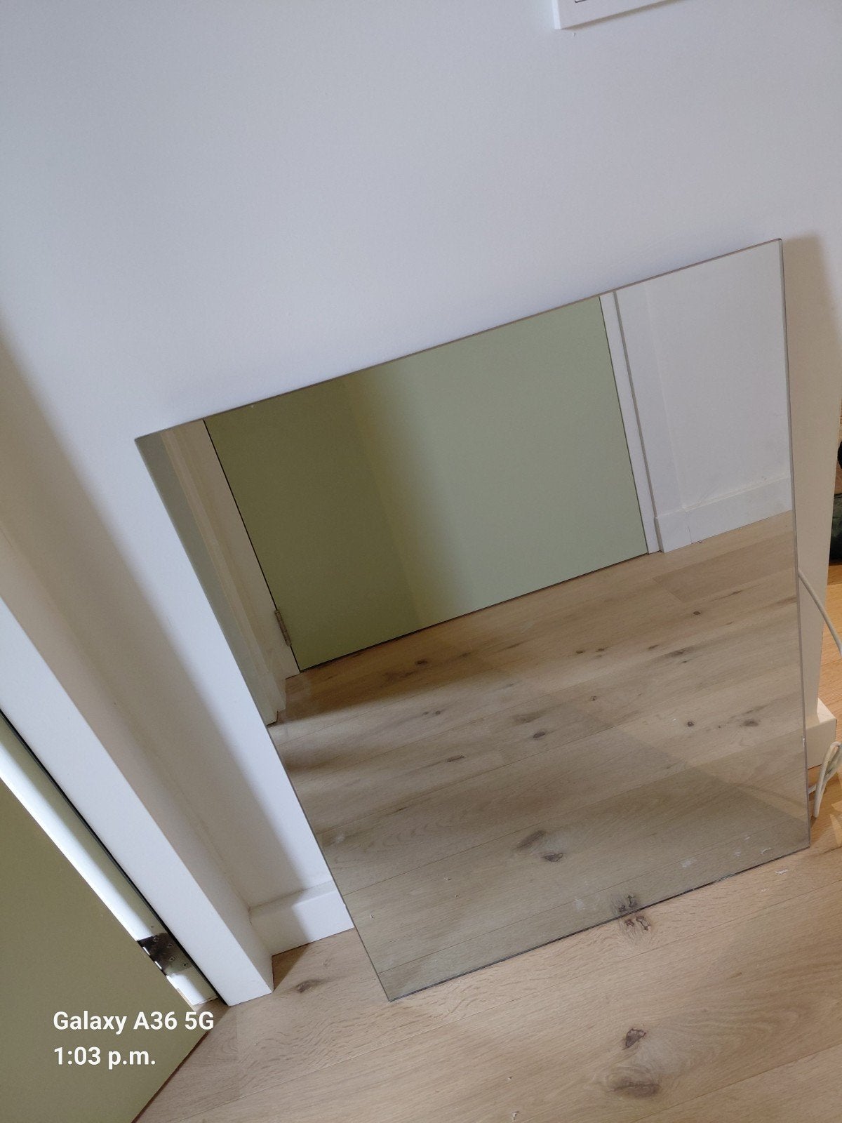Infrarood spiegelverwarming 60x80cm - 450W, Ophalen, Zo goed als nieuw, 75 tot 100 cm, Minder dan 100 cm