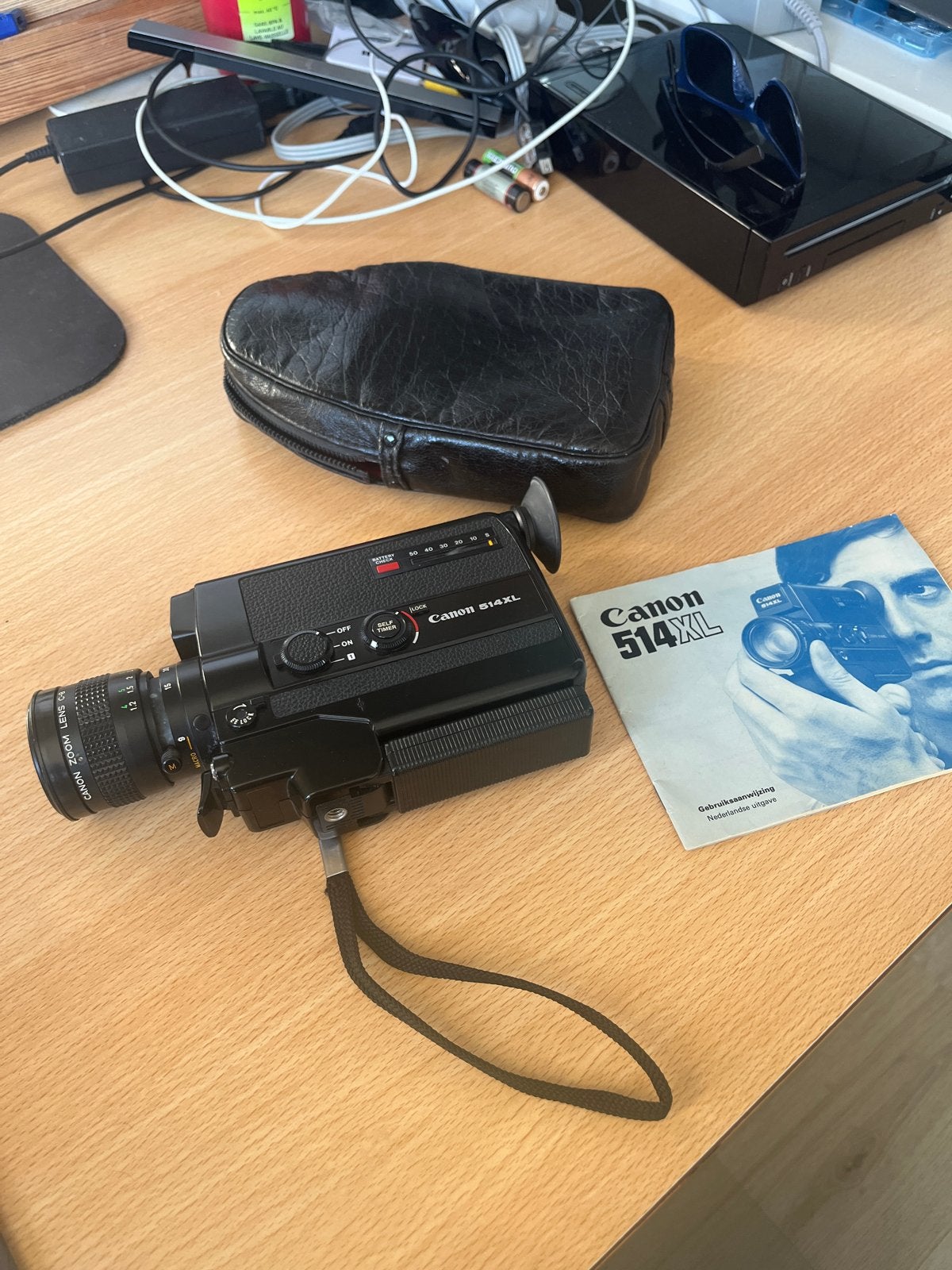 Canon 514 XL Super 8 Camera - Compleet en Origineel, Ophalen of Verzenden, 8mm, Camera