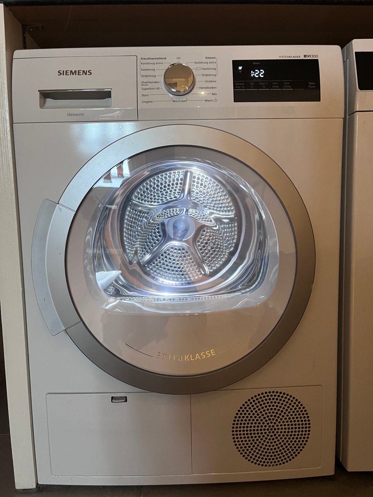 Siemens WT45H281NL/04 iSensoric warmtepompdroger, Witgoed en Apparatuur, Wasdrogers, Ophalen, 8 tot 10 kg, Zo goed als nieuw, 85 tot 90 cm