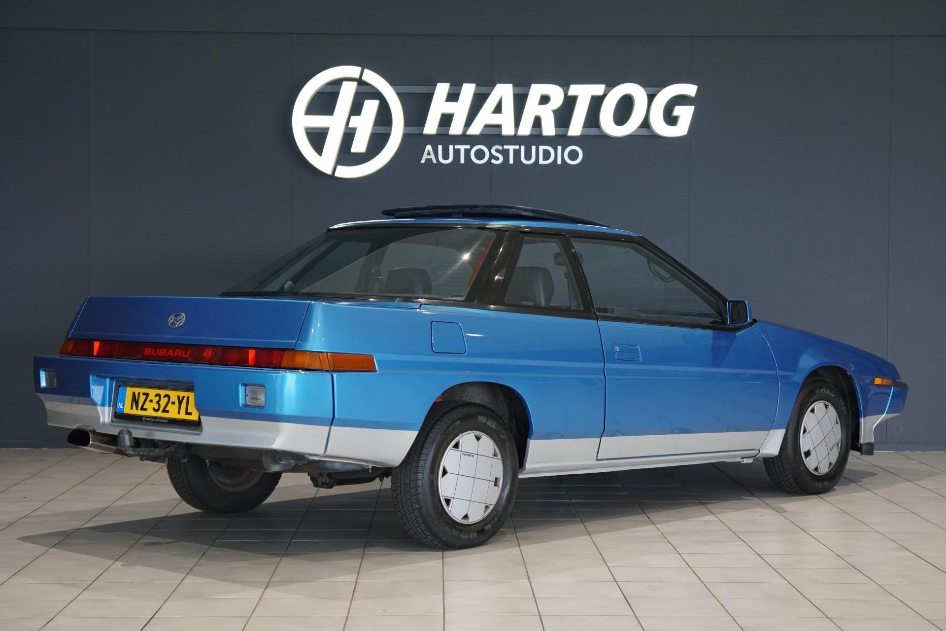 Subaru L-serie 1.8 Turbo XT 4X4 + ORIG. NEDERLANDS, Blauw, Origineel Nederlands, Bedrijf, Coupé