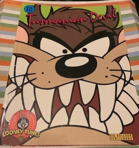 Tazmanian Devil - Looney Tunes boek, Eén stripboek, Ophalen of Verzenden, Gelezen