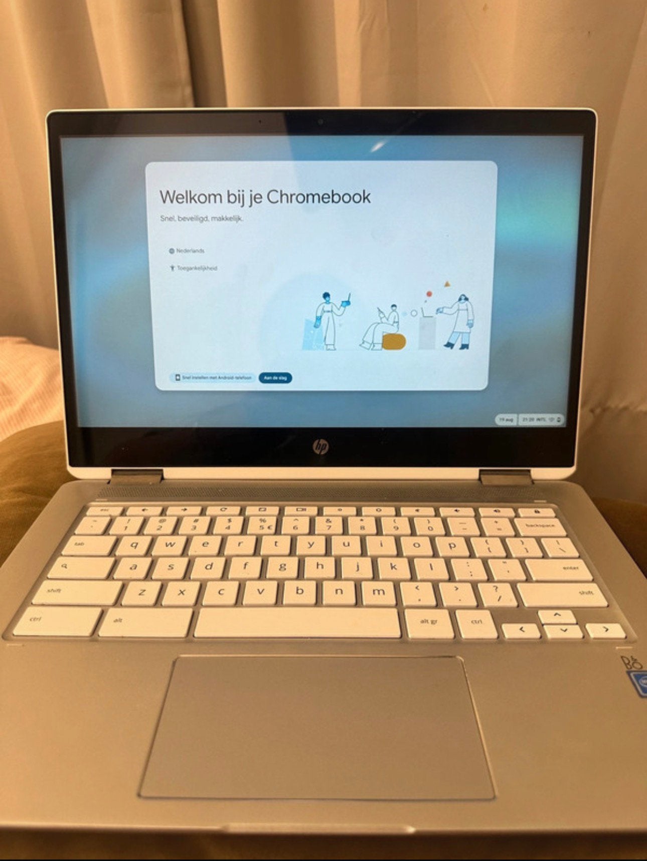 HP Chromebook x360 14’’, Computers en Software, Chromebooks, 14 inch, 4 GB of minder, 64 GB, Touchscreen