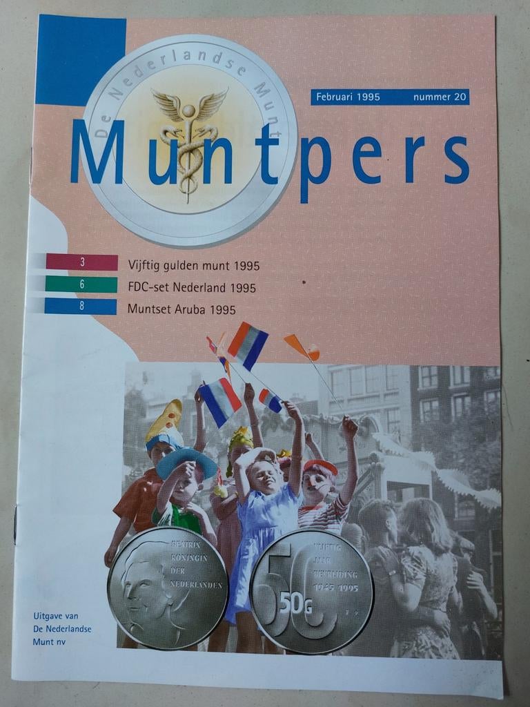 Blad muntpers februari 1995, Ophalen