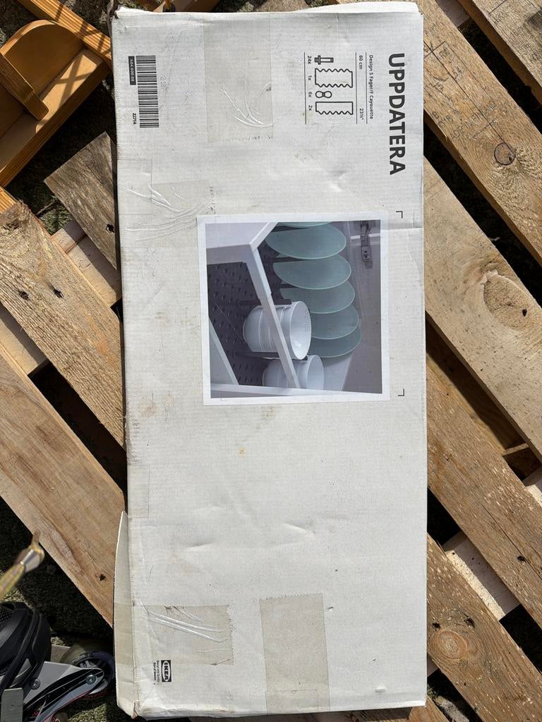 IKEA Uppdatera Bordenrek - in doos, Ophalen, Bordenrek, IKEA, Nieuw
