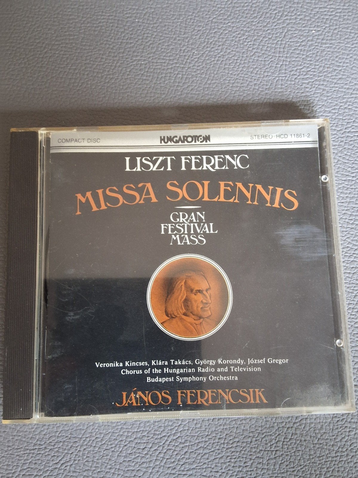 Liszt Ferenc - Missa Solennis (Gran Festival Mass) CD, Gebruikt, Overige componisten, Ophalen of Verzenden, Romantiek