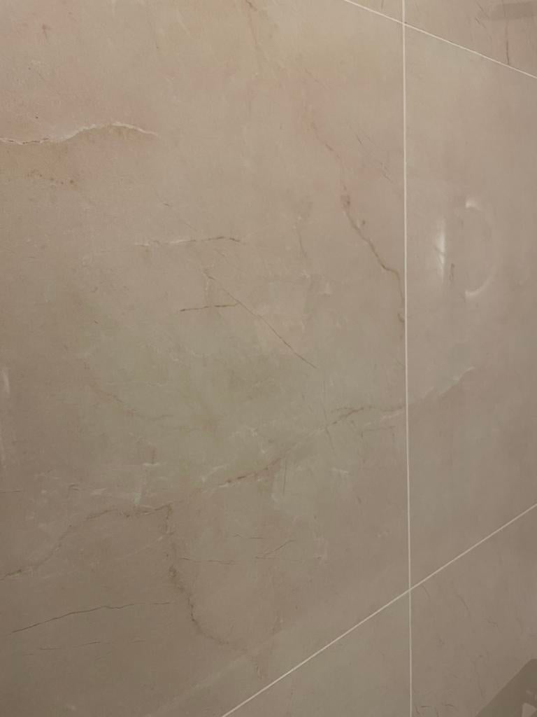Wandtegels marmer beige Baldocer cream chamber, Ophalen, Zo goed als nieuw, Minder dan 5 m², Wandtegels