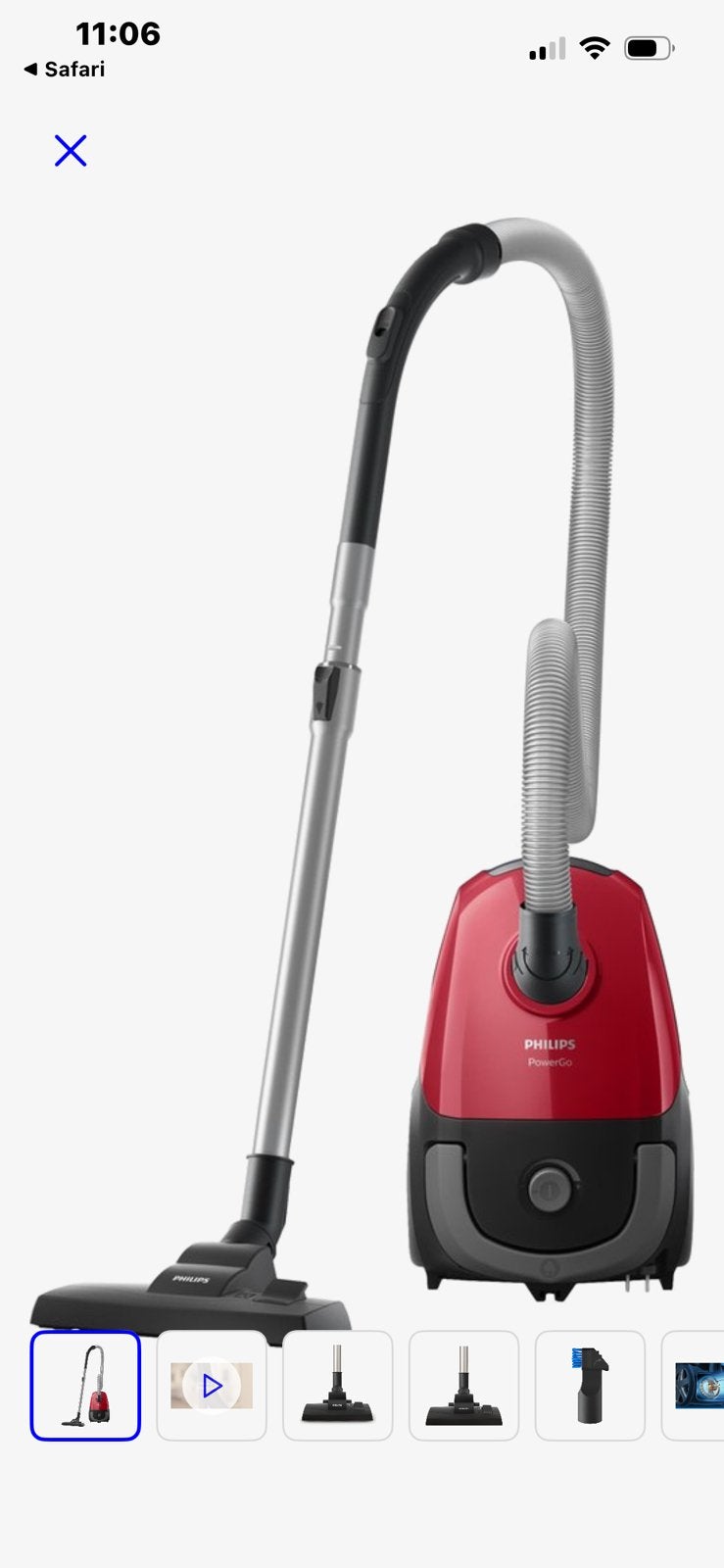 Philips PoweGo FC8243, Stofzak, Philips, Nieuw, Ophalen of Verzenden
