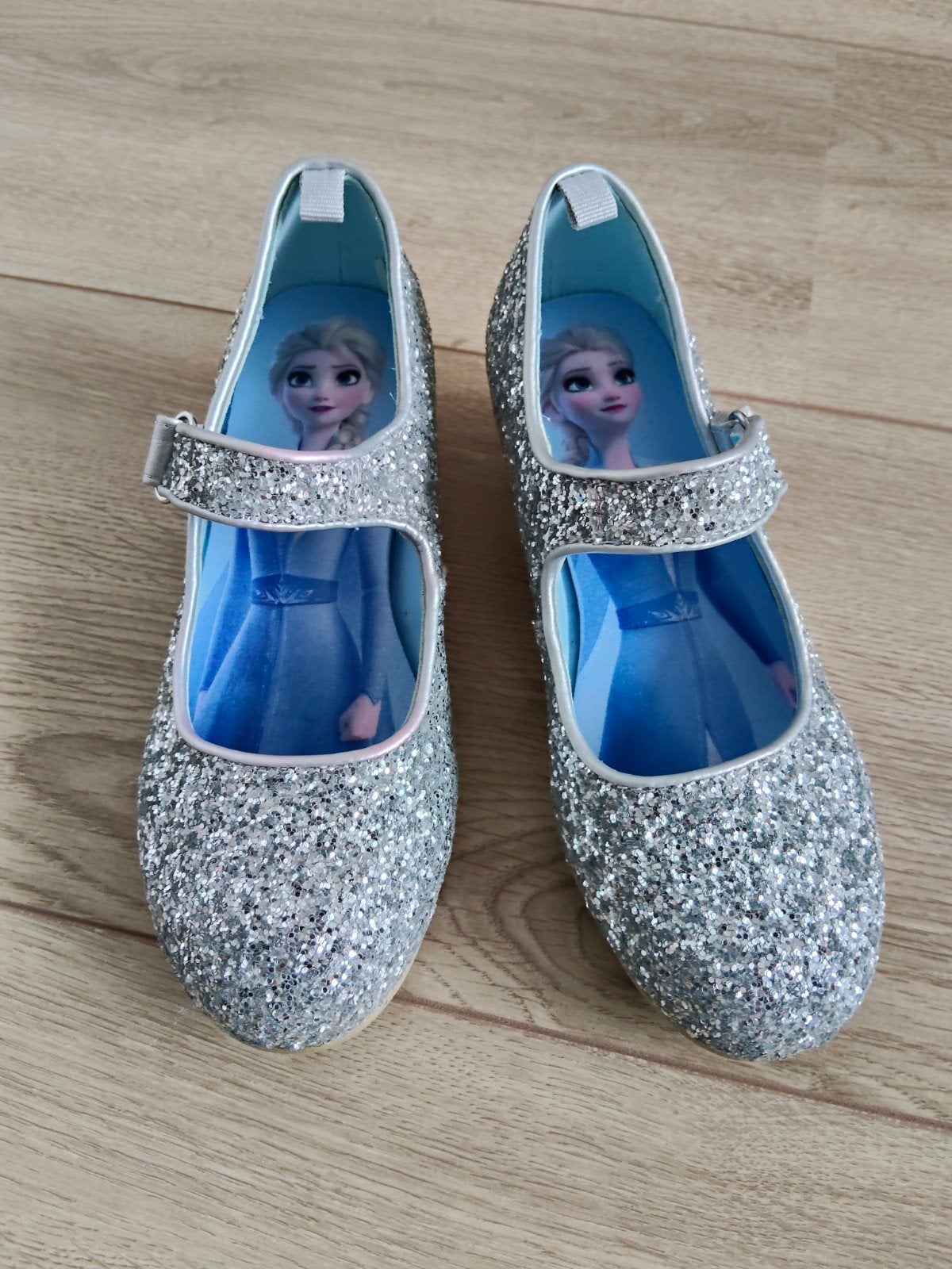 Zgan! Schattige zilveren glitters Frozen Elsa hakjes H&M!, Meisje, H&M, Schoenen, Ophalen of Verzenden